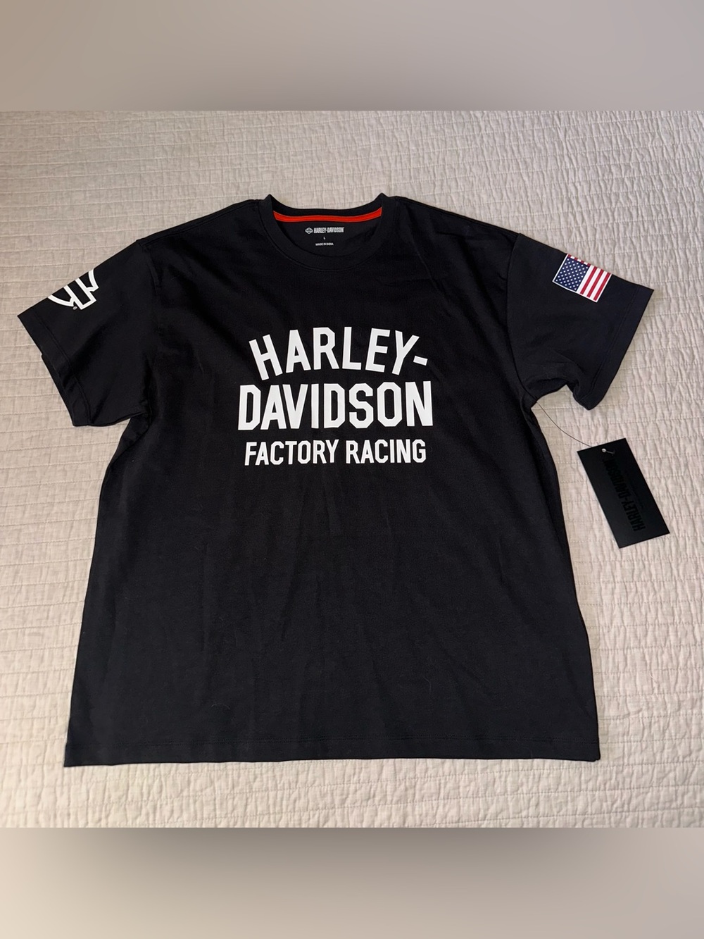 NWT Harley-Davidson Men’s Factory Racing Tee
